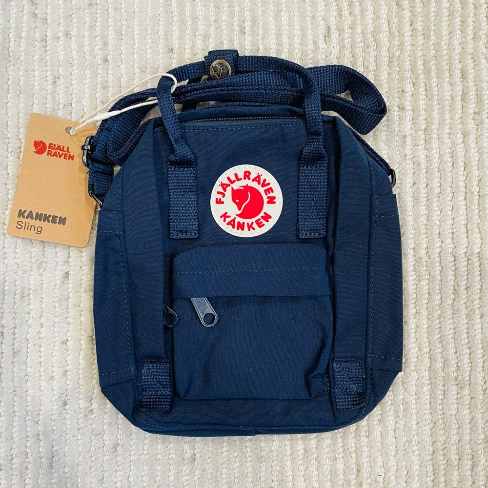 Fjallraven Kanken Sling Bag Navy Blue